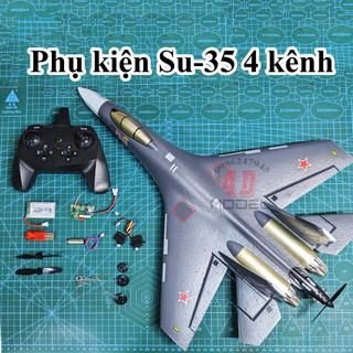 Phụ kiện máy bay điều khiển Su35 4 kênh . Hàng Zin bóc máy, chưa qua sử dụng