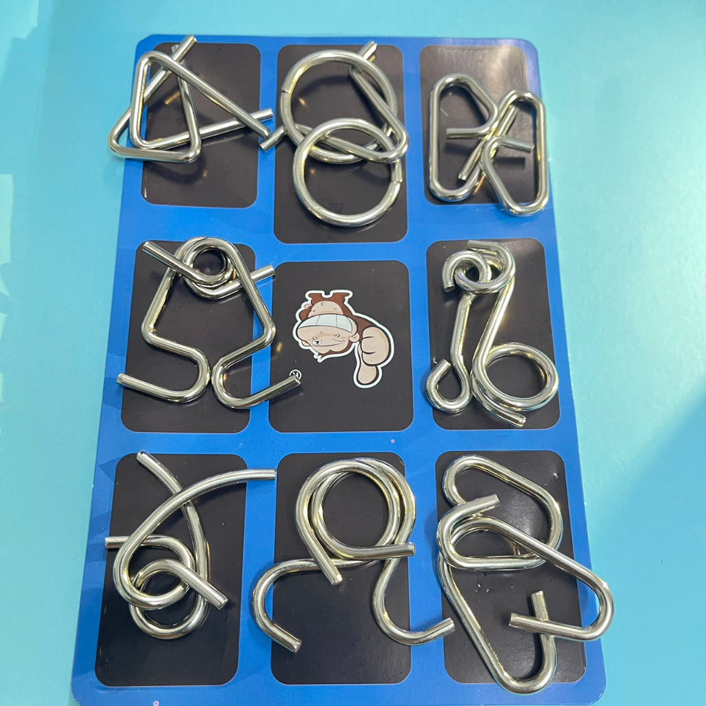 Đồ chơi mở khóa kim loại rèn luyện trí thông minh cho bé bộ đồ chơi tháo khóa kim loại