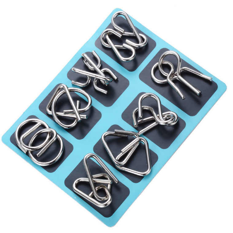 Đồ chơi mở khóa kim loại rèn luyện trí thông minh cho bé bộ đồ chơi tháo khóa kim loại