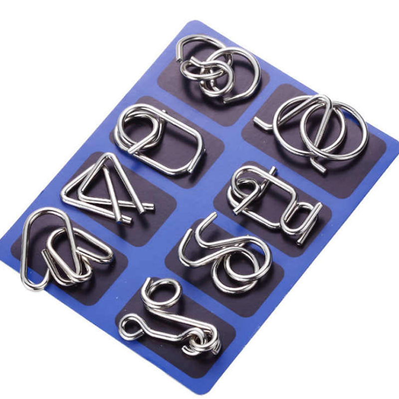 Đồ chơi mở khóa kim loại rèn luyện trí thông minh cho bé bộ đồ chơi tháo khóa kim loại