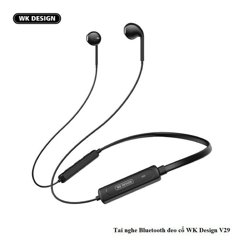 Tai nghe Bluetooth WEKOME V29 thể thao Bluetooth 5.0 TWS không dây có micro và lượng pin dài IPX5 không thấm nước