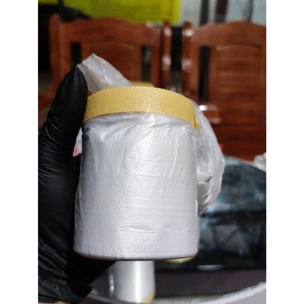 Băng keo nilon che sơn, băng dính nylon chắn bụi kích thước rộng 55cm dài 30mét