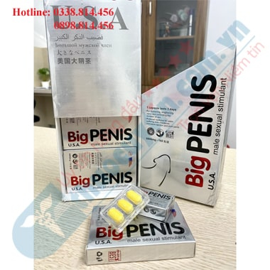 Viên uống Big Penis 6800mg dành cho nam giới