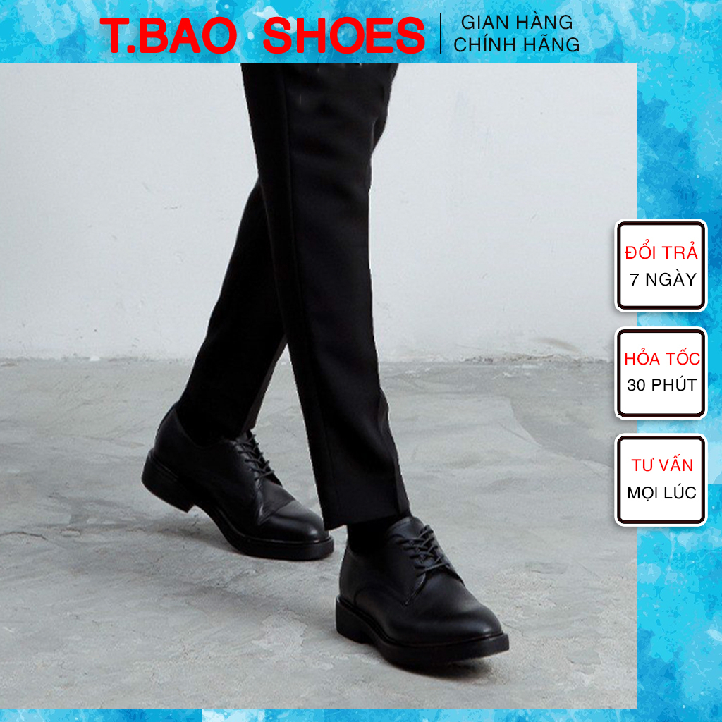 Giày Derby - giày tây nam tăng chiều cao , kiểu dáng Modern derby cho nam