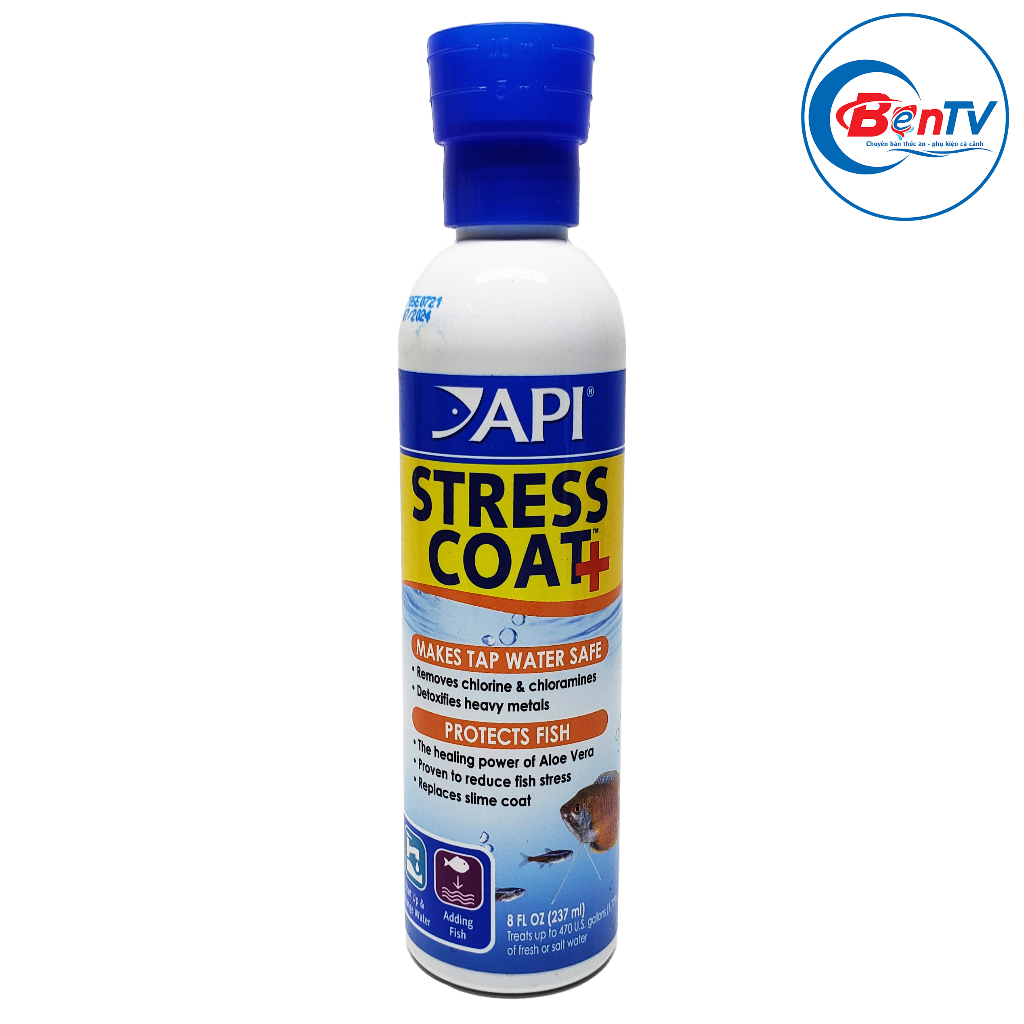 Dung Dịch Khử Clo Giảm Stress Cho Cá Cảnh API Stress Coat