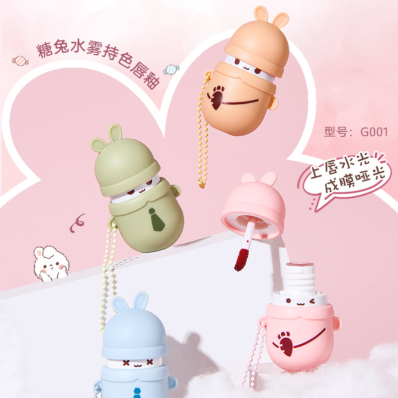 Son Môi Móc Khóa Hình Thỏ VGN lâu trôi cao cấp