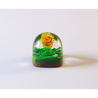 Keycap Artisan - Nút bàn phím cơ plants vs zombies ( Sunflower )