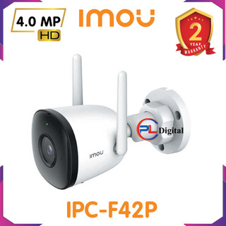Camera Ip Wifi Thân Cố Định Ngoài Trời IMOU IPC-F42P 4MP - Hỗ Trợ Hostpot  - Hàng Chính Hãng