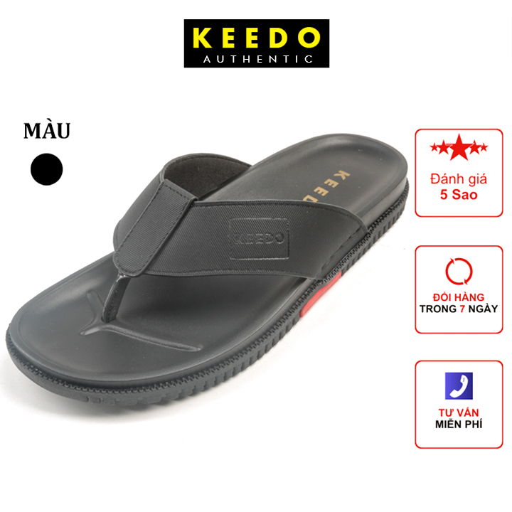 Dép xỏ ngón nam bền đẹp thương hiệu KEEDO KDX14