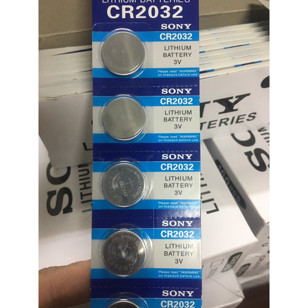 PIN CR2032, CR2025, CR2016 SONY LITHIUM 3V
