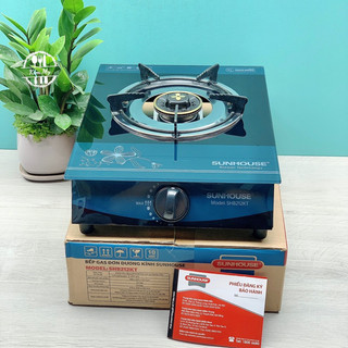 Bếp gas đơn kính sunhouse shb212kt - dùng cho bình gas lớn
