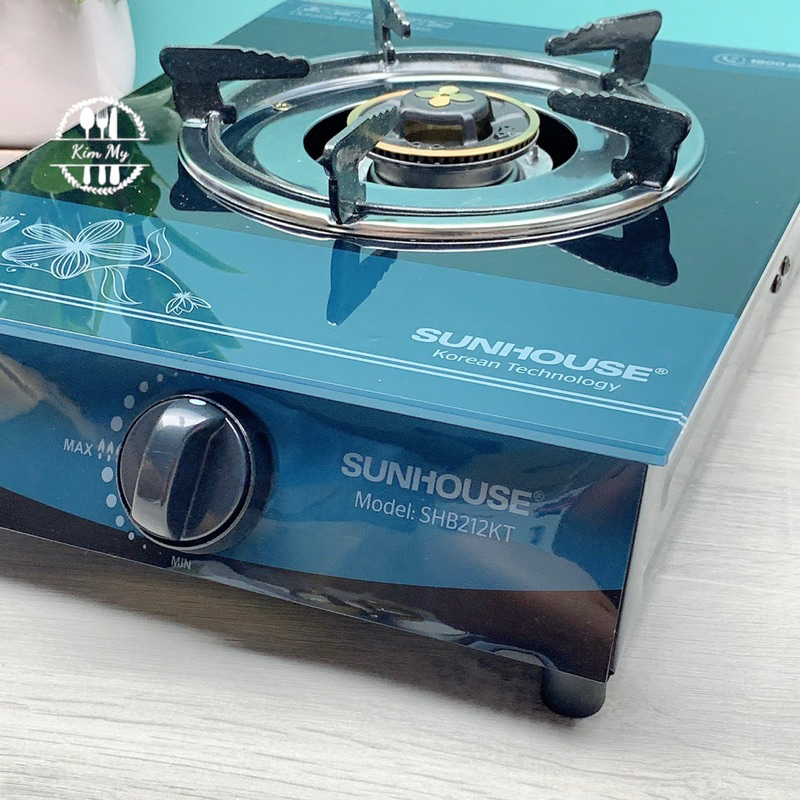 BẾP GAS ĐƠN KÍNH SUNHOUSE SHB212KT - DÙNG CHO BÌNH GAS LỚN