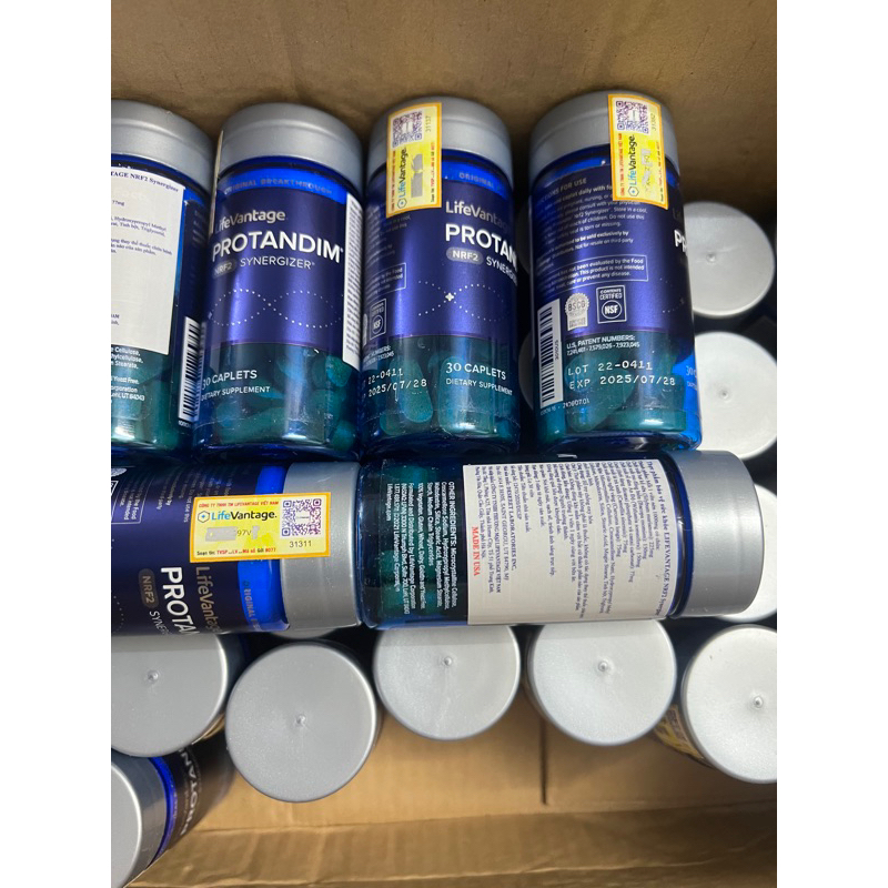 Viên uống Protandim Lifevantage xuất xứ Mỹ làm chậm quá trình lão hoá giúp trẻ hoá cao.