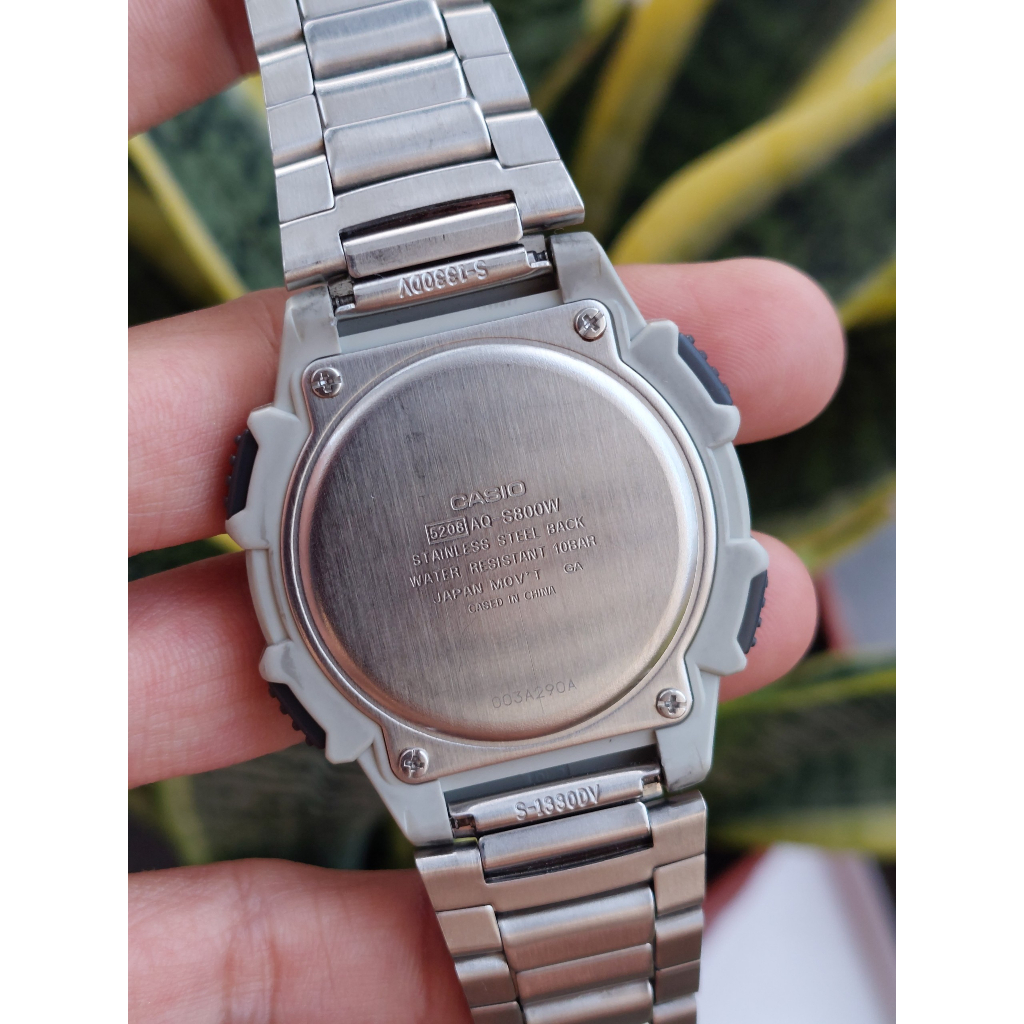 Đồng hồ nam Casio.S800W chạy pin năng lượng hàng Si