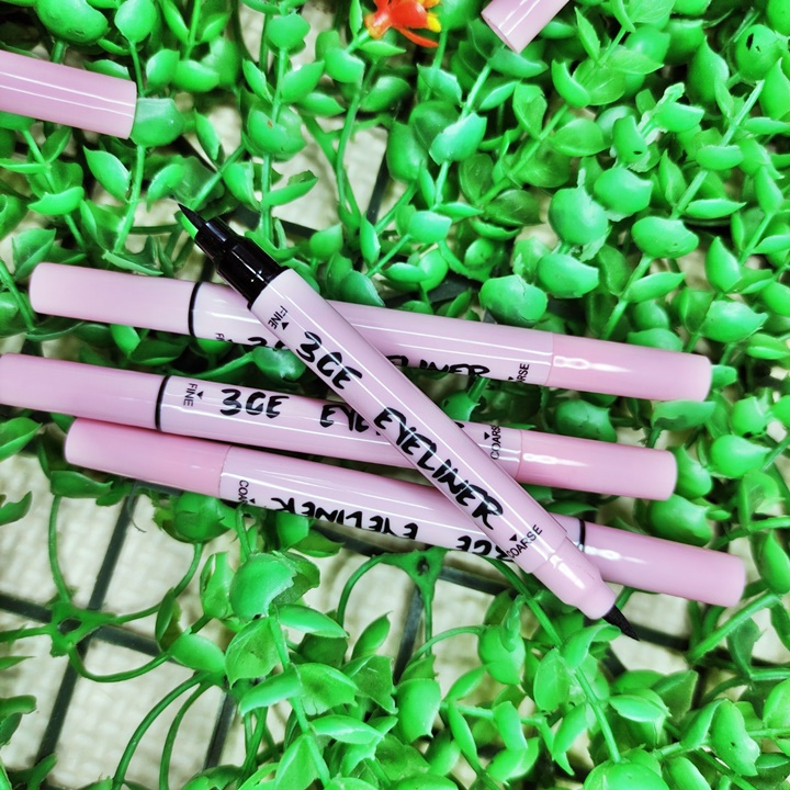 Bút kẻ mắt 2 đầu Eyeliner hồng chống nước, nhanh khô, sắc nét – SA731