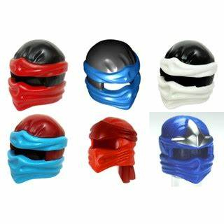Phụ kiện Nón Ninjago trong dòng đồ chơi lắp ráp Đồ chơi lắp ráp Iego Ninjago Headgear