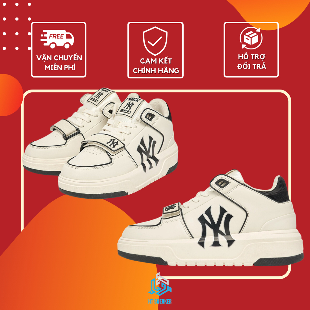 Giày MLB Chunky Liner mid trắng đen | giày thể thao mlb liner cổ Mid Fullbox 𝐇𝐎𝐓 𝐓𝐑𝐄𝐍𝐃