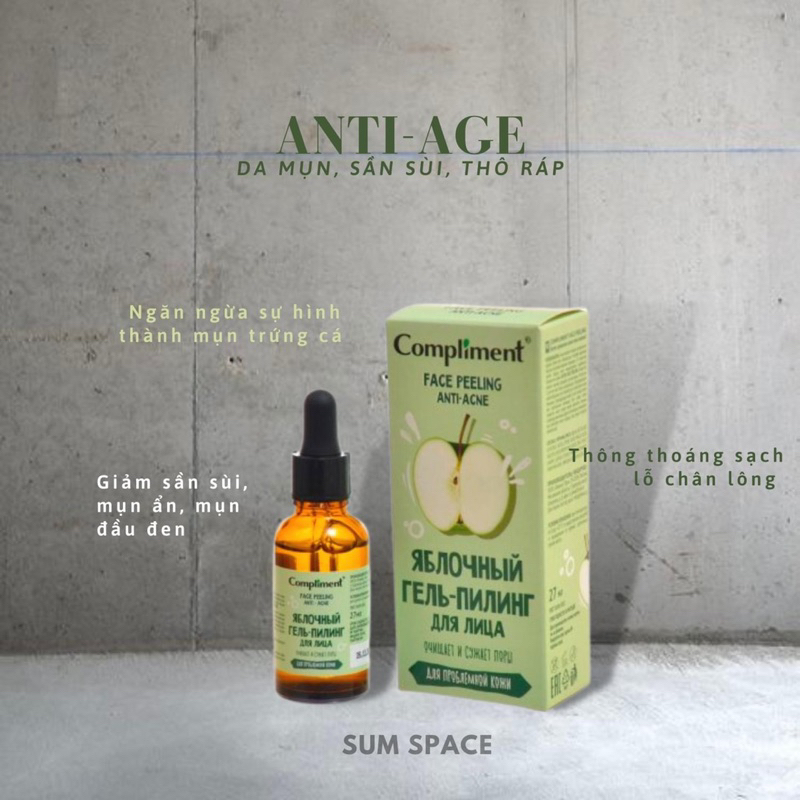 Tẩy Da Chết Hoá Học Peel Da Compliment