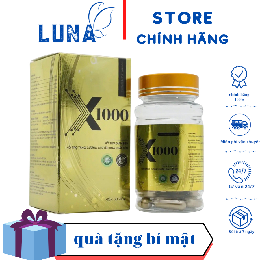 Giảm cân X1000 Ngân 98 Dành cho cơ địa khó giảm