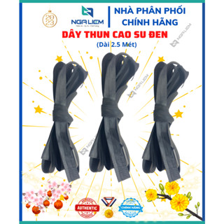 Dây thun cao su đen dùng để buộc ống nước, bó hàng hóa dài 3 Mét bản lớn [Hàng đa năng]