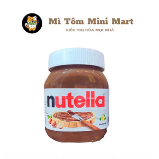 Mứt socola hạt dẻ NUTELLA Đức - Sốt socola phết bánh mì hũ thuỷ tinh 450gr