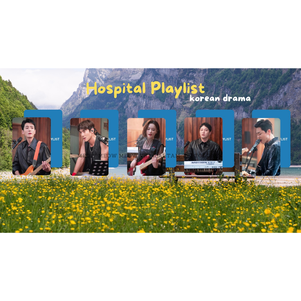 Set card bo góc phim "Những bác sĩ tài hoa"_Hospital Playlist