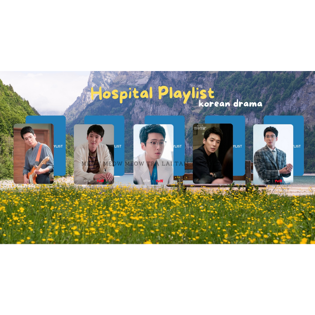Set card bo góc phim "Những bác sĩ tài hoa"_Hospital Playlist