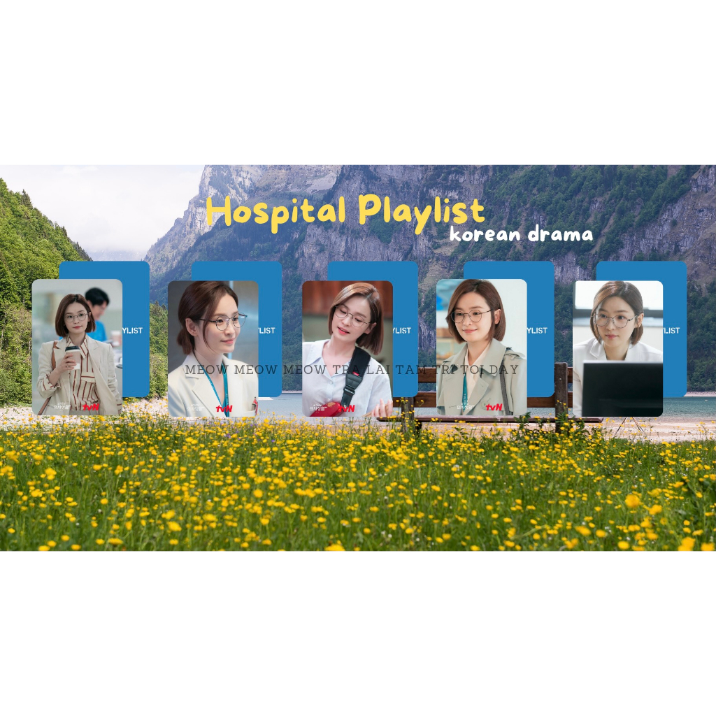 Set card bo góc phim "Những bác sĩ tài hoa"_Hospital Playlist
