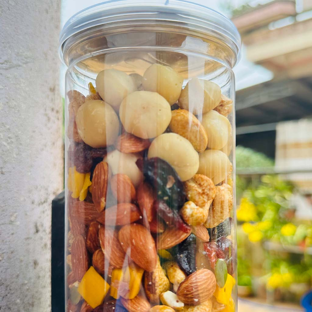 Granola ngũ cốc siêu hạt không óc chó
