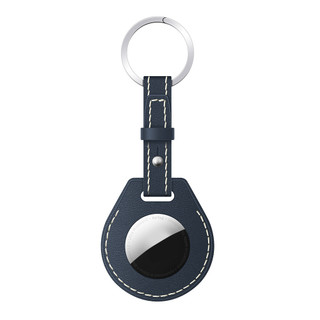 Bao Case Da Thật Paris Key Ring dành cho AirTag