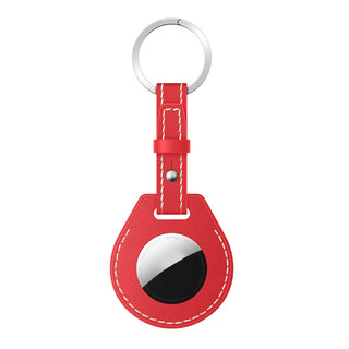 Bao Case Da Thật Paris Key Ring dành cho AirTag