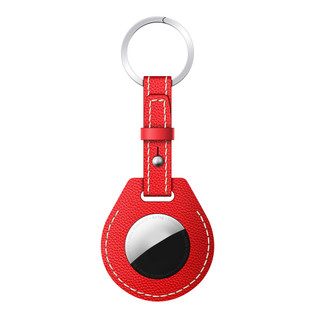 Bao Case Da Thật Paris Key Ring dành cho AirTag