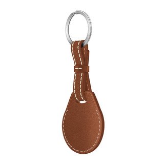 Bao Case Da Thật Paris Key Ring dành cho AirTag