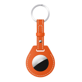 Bao Case Da Thật Paris Key Ring dành cho AirTag