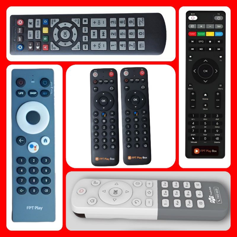 Điều Khiển FPT Play Box, FX6, Đầu thu truyền hình. Tích hợp giọng nói