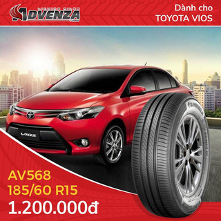 Lốp 185/60r15 advenza lắp xe vios. lốp thương hiệu việt - chất lượng mỹ.