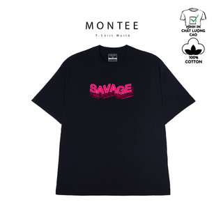 Áo nữ cá tính áo thun đẹp nam nữ áo thun tay lỡ unisex áo form rộng 100% cotton MONTEE MT102