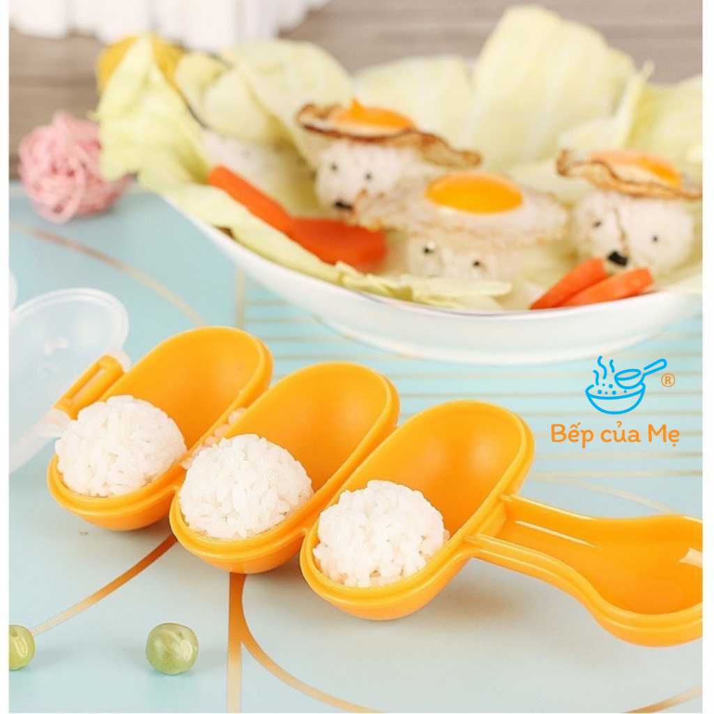 Khuôn lắc cơm Bento tròn cho bé ăn dặm, Shop Bếp Của Mẹ