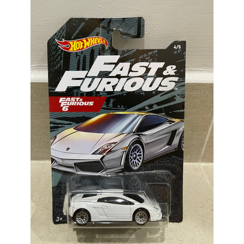 Xe mô hình đồ chơi Hotwheels cơ bản 1:64 - Fast & Furious - Lamborghini Gallardo LP 560-4