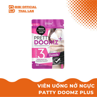 Viên uống nở ngực chăm sóc vùng chữ V Patty Doomz Plus Thái Lan