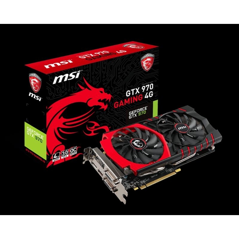 VGA GTX 970 GAMING 4GB ĐẸP KENG CHÍNH HÃNG VN- 2ND