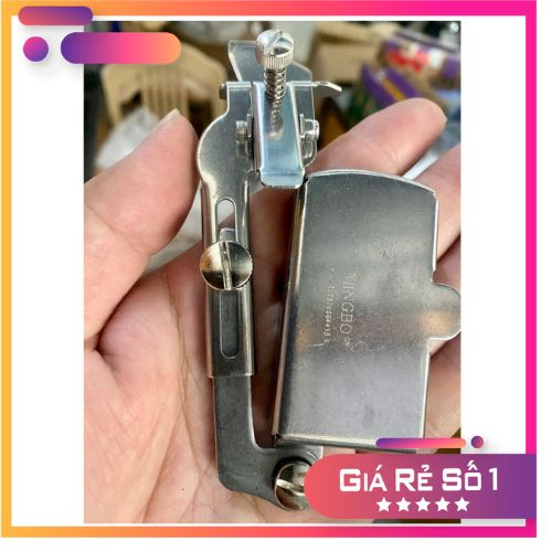 Cữ Nam châm kiểu mới - Cữ căn mép vải gắn được cả máy may công nghiệp, máy may gia đình