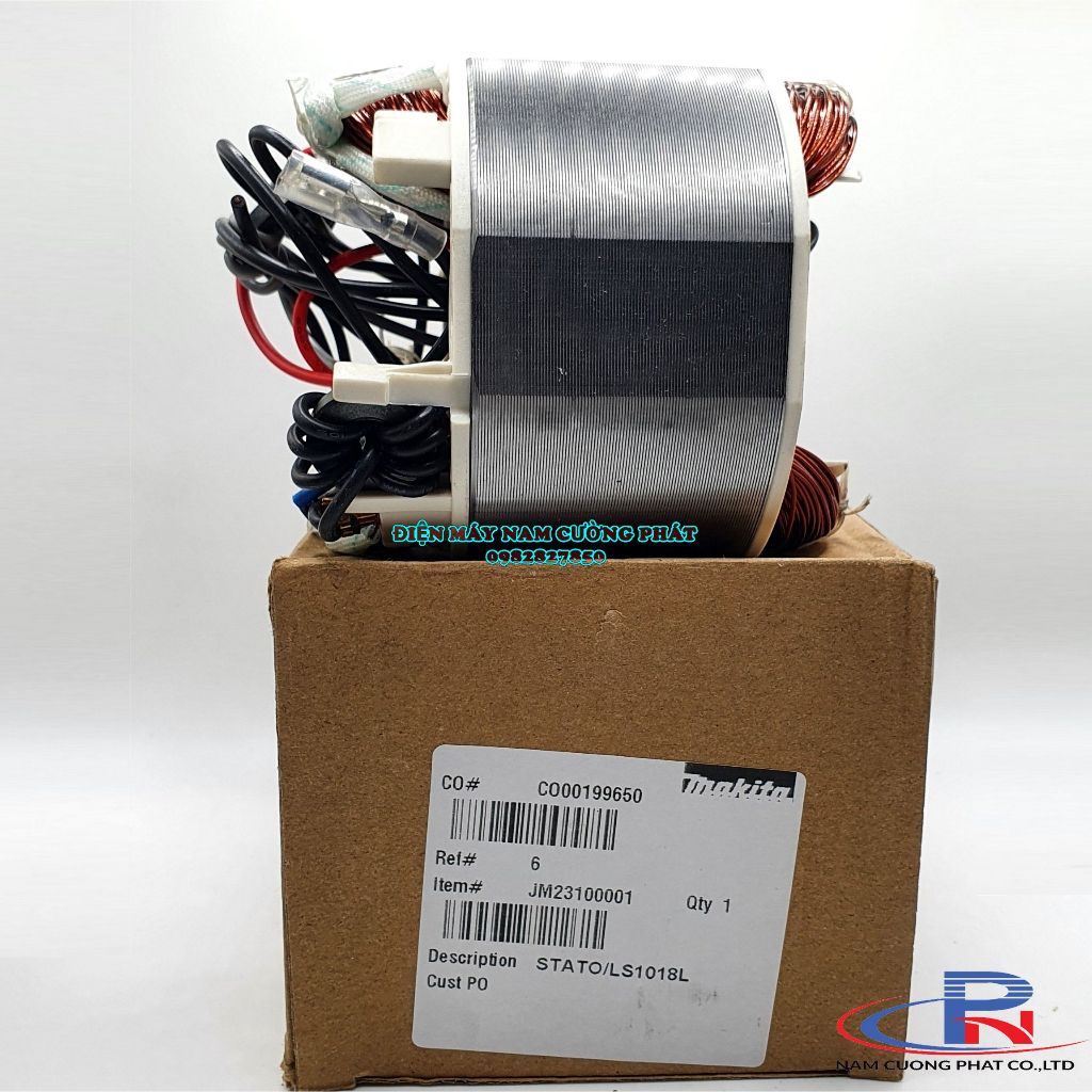 Stator máy cắt trượt Makita LS1018L LS1017L JM23100001