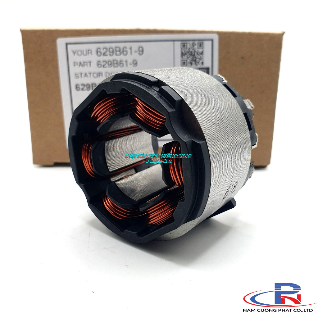 Stator máy mài góc dùng pin 18v Makita DGA404 DGA405 DGA406 DGA408 629B61-9