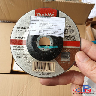 Hàng thanh lý- đá cắt 100mm makita d-18801