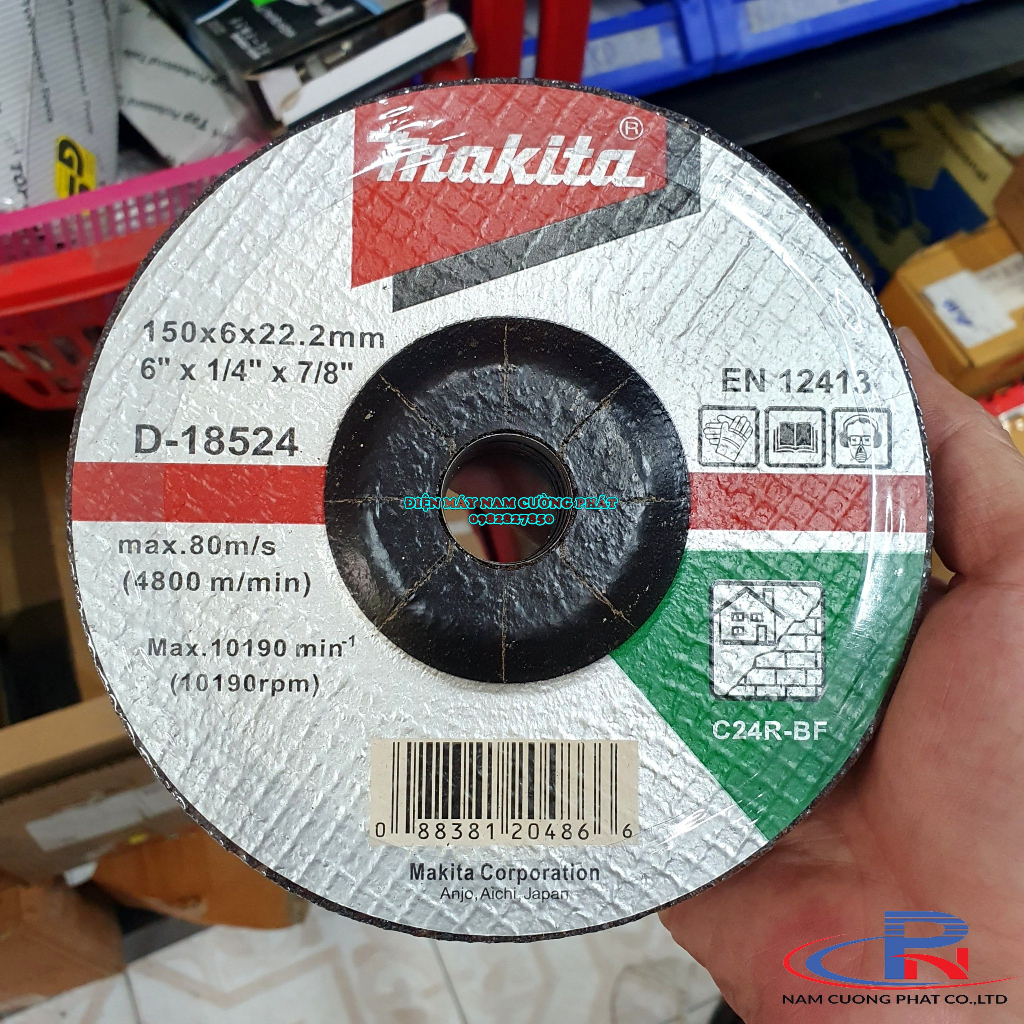 Đá mài 150mm Makita D-18524- Hàng thanh lý