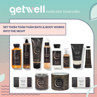 Sản Phẩm Tắm Dưỡng Xịt Thơm Toàn Thân Nến thơm phòng Bath & Body Works - Into The Night