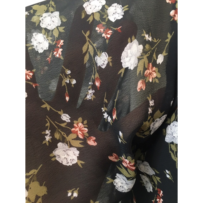 Đầm maxi vintage 2nd Hàn Quốc