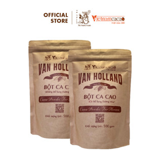 Bột cacao Van Holland dùng để pha chế - túi 500g - Vianacacao