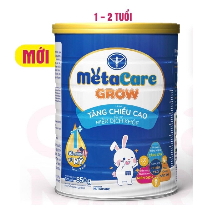 Sữa Metacare grow số 1+ 800g